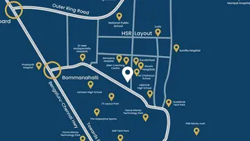 Location of S Meenakshi Vrindavan - Image 304382