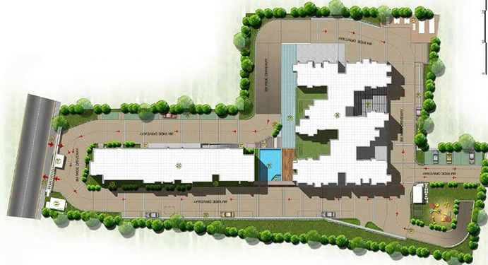 Master Plan of S Meenakshi Vrindavan in HSR Layout, Bangalore - Image 304383
