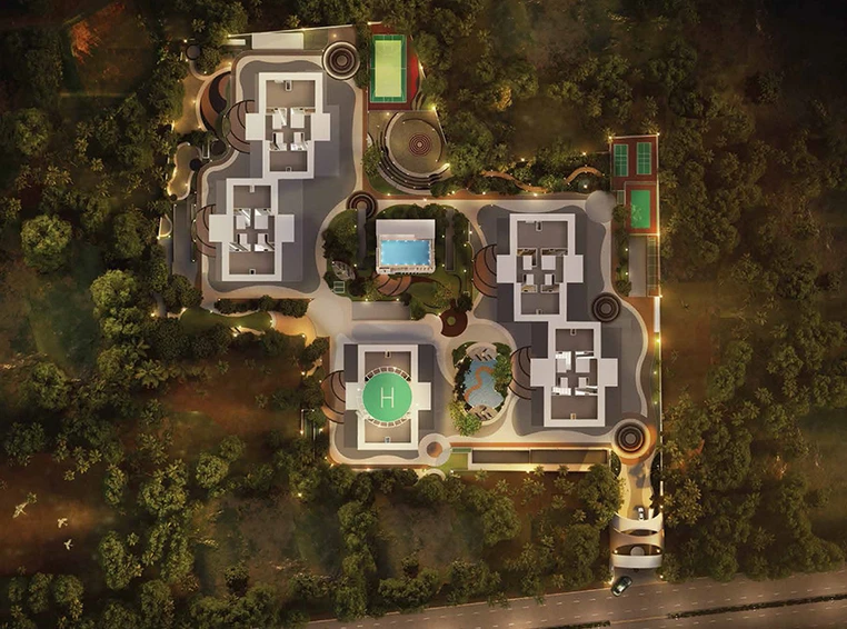 Master Plan of Sanjeevani The Adwait in Varthur, Bangalore - Image 304504