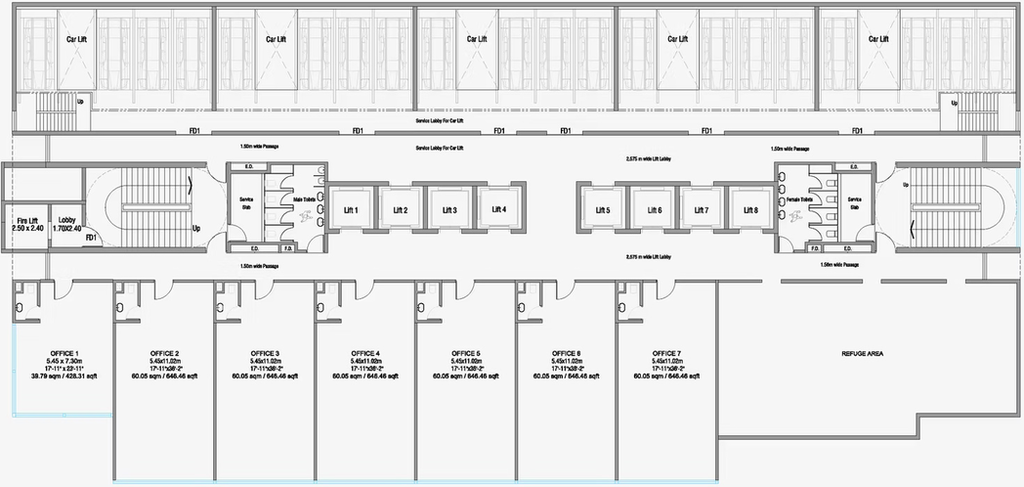 Floor Plan of Jangid Elysium in Borivali East, Mumbai - Image 304527