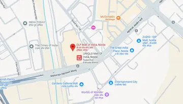 Location of DLF Mall of India - Image 304620