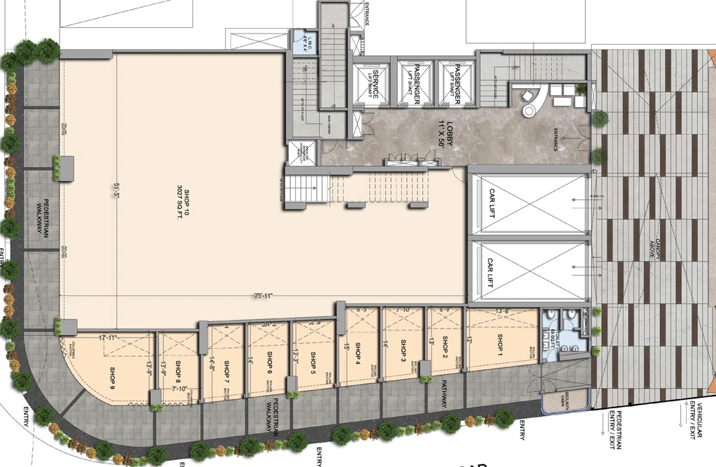 Floor Plan of Harmony MS 9 Rajgir in Borivali West, Mumbai - Image 304766