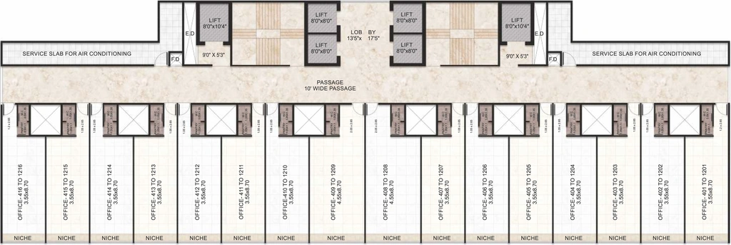 Floor Plan of NMS Icon in Ulwe, Navi Mumbai - Image 304858