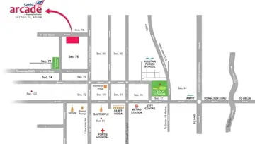Location of Sethi Arcade - Image 304833