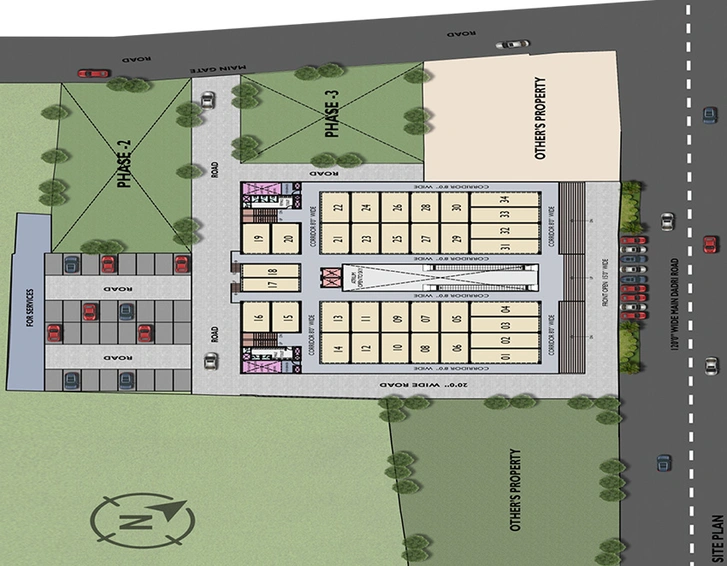 Master Plan of Emirate Sparkle High Street in Sector 102, Noida - Image 304904