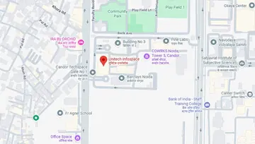 Location of Unitech Infospace 62 - Image 304920