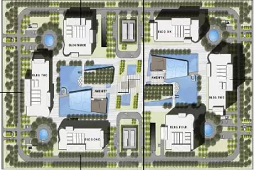Master Plan of Unitech Infospace 62 in Sector 62, Noida - Image 304921