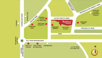 Location of Siddhi Highland Gardens - Image 305164