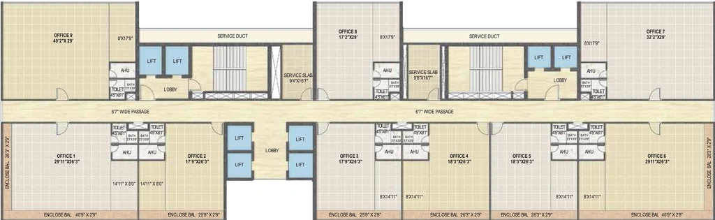 Floor Plan of IJB Mark 1 in Nerul, Navi Mumbai - Image 305158