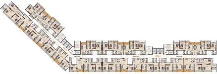 Floor Plan of Pyramid Centria in Nerul, Navi Mumbai - Image 305340