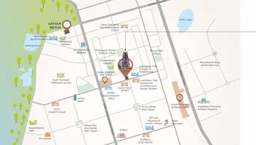 Location of Satyam Stella - Image 305409