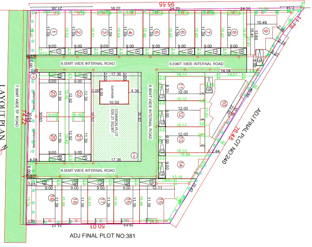 Master Plan of Katha Rivera Bungalows in Raysan, Gandhinagar - Image 337799