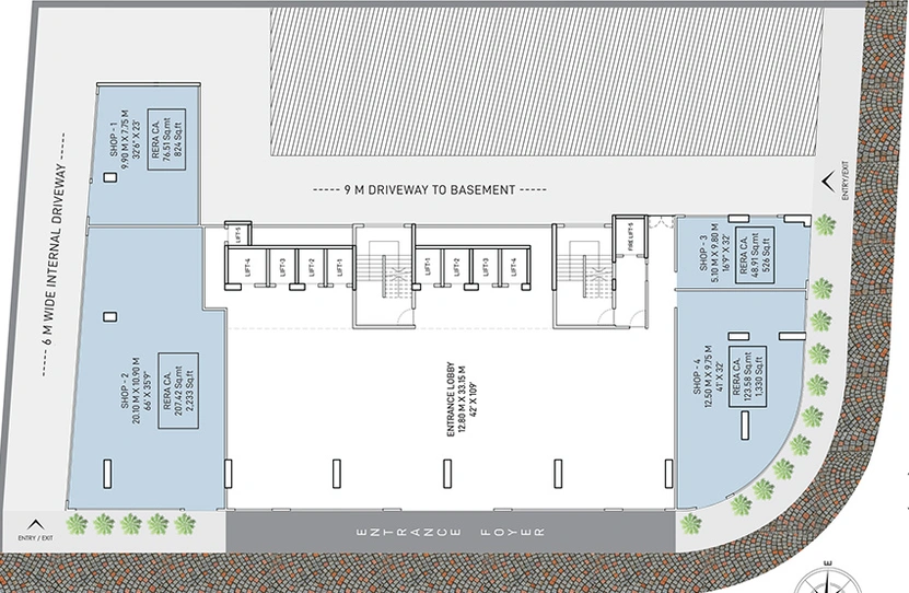 Master Plan of Labdhi Codename South BKC in Sion East, Mumbai - Image 305587
