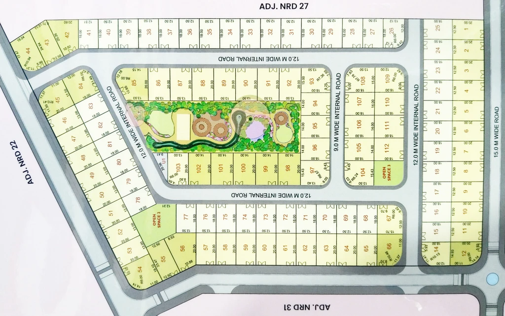 Master Plan of Nanded Melody 1 in Nanded, Pune - Image 305608