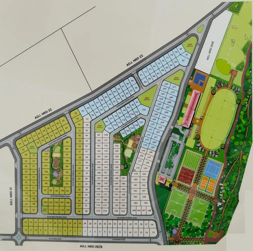 Master Plan of Nanded Melody 2 in Nanded, Pune - Image 305613