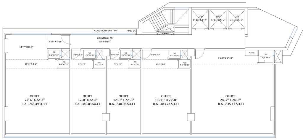 Floor Plan of HM 101 Boulevard in Kandivali East, Mumbai - Image 305672