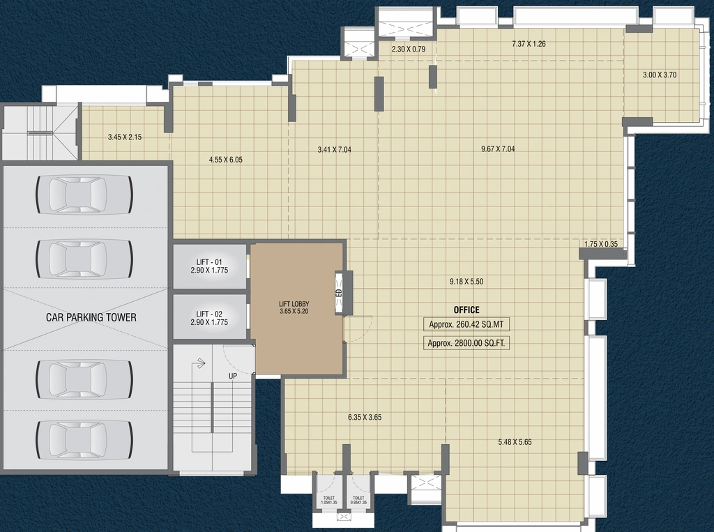 Floor Plan of Maruti 72 West in Ghatkopar West, Mumbai - Image 305785