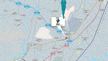 Location of Maruti 72 West - Image 305777