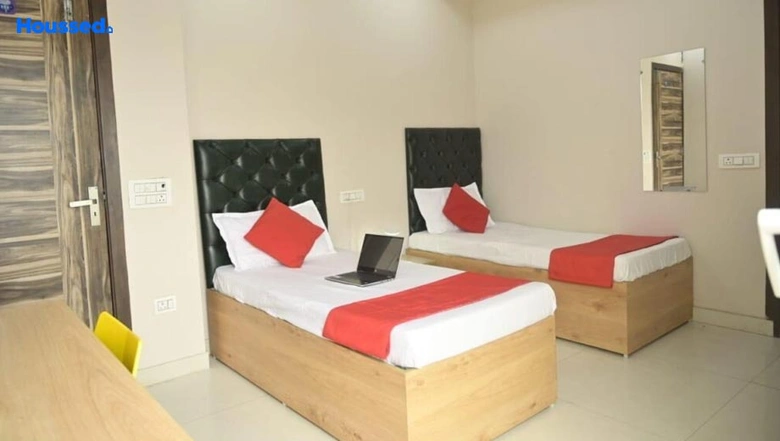 Sample Apartment of Boys PG/Hostel in The Hostel Yard Bluebell House, Roop Nagar - Image 306017