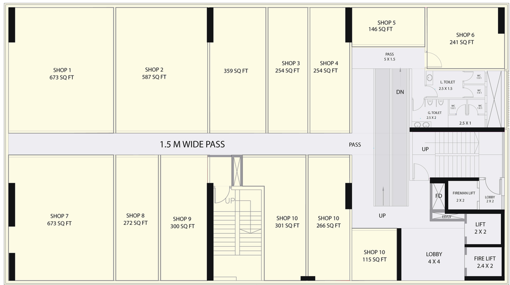 Floor Plan of Keshav Kohinoor in Chembur West, Mumbai - Image 306073