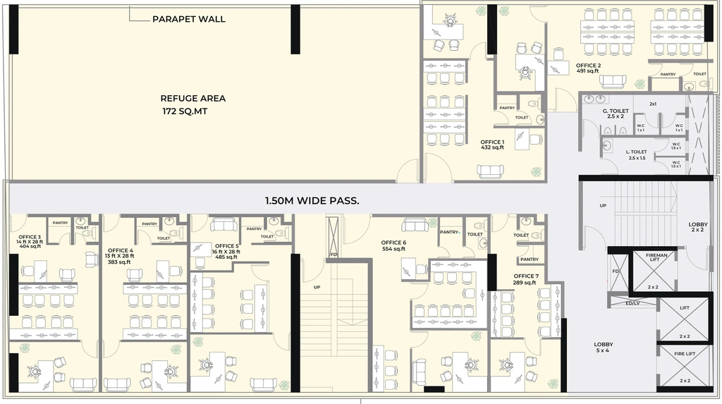 Floor Plan of Keshav Kohinoor in Chembur West, Mumbai - Image 306074