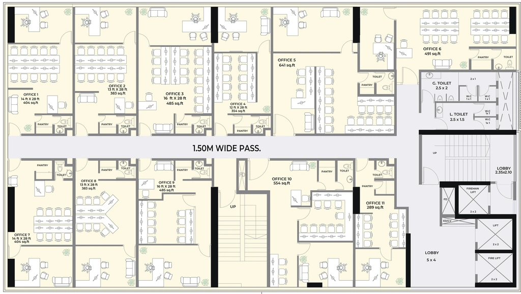 Floor Plan of Keshav Kohinoor in Chembur West, Mumbai - Image 306075