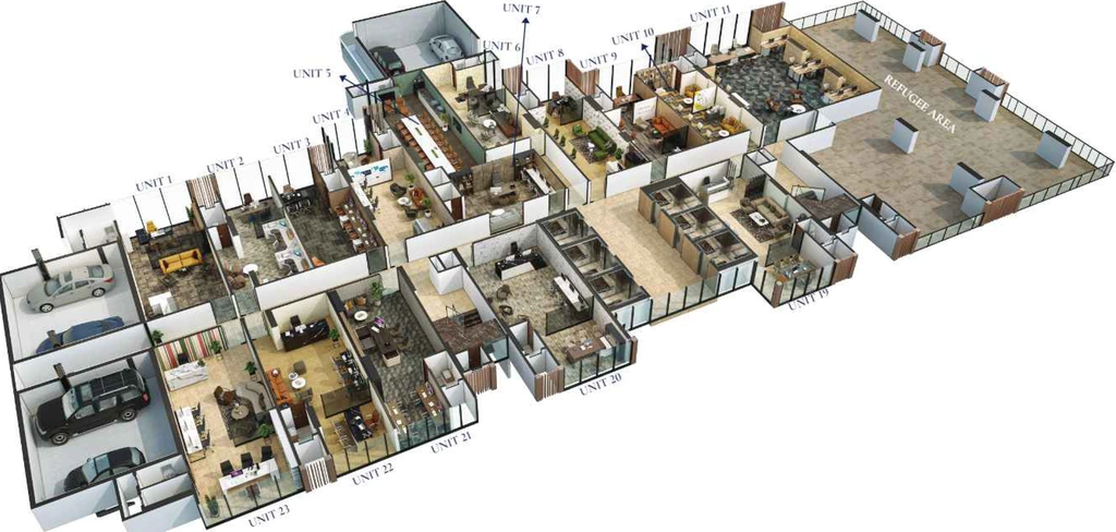 Floor Plan of Neelyog Regent in Ghatkopar West, Mumbai - Image 306370