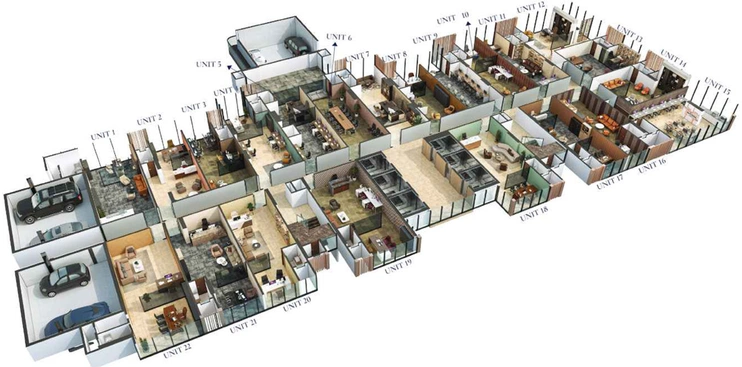 Floor Plan of Neelyog Regent in Ghatkopar West, Mumbai - Image 306369