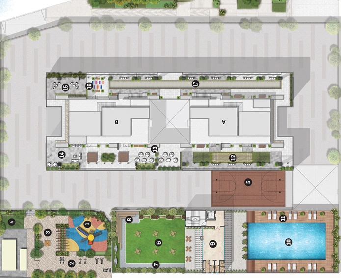 Master Plan of Ashar Edge in Thane West, Thane - Image 22887