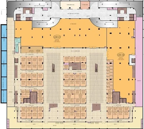 Floor Plan of Galaxy Diamond Plaza in Sector 4, Greater Noida - Image 306588