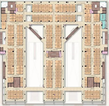 Floor Plan of Galaxy Diamond Plaza in Sector 4, Greater Noida - Image 306589