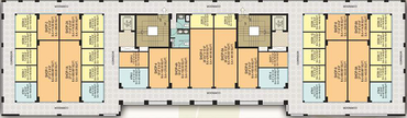 Floor Plan of Galaxy Plaza in Sector 4, Greater Noida - Image 306680