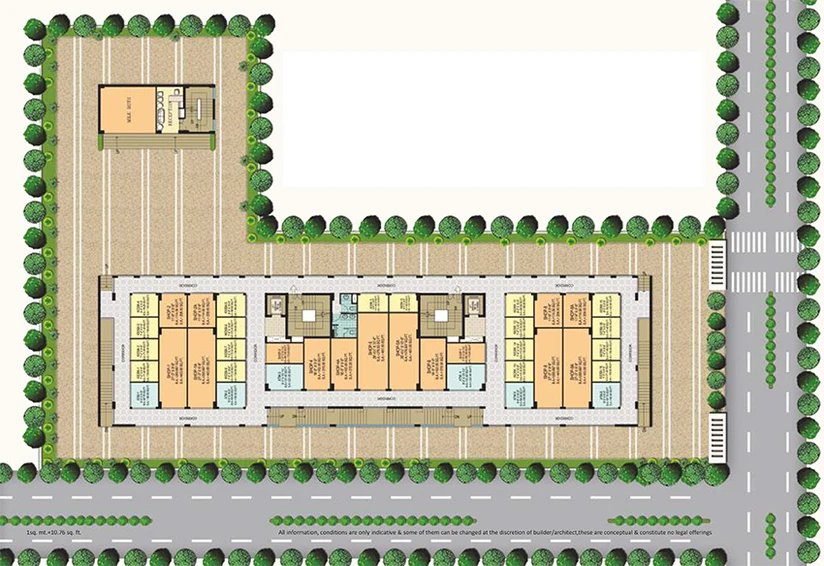 Master Plan of Galaxy Plaza in Sector 4, Greater Noida - Image 306679