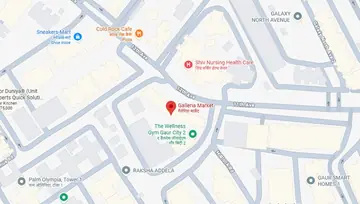 Location of Gaur City Galleria - Image 306714