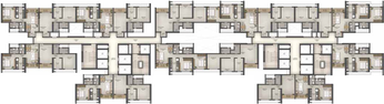 Floor Plan of Ashar Arize in Kalwa, Thane - Image 22899