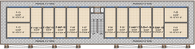 Floor Plan of Hawelia Valencia Square in Sector 1, Greater Noida - Image 307348