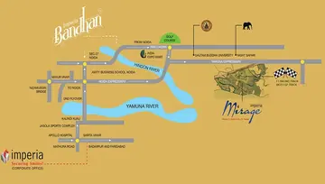 Location of Imperia Bandhan - Image 307351