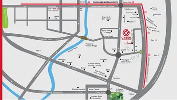 Location of Imperia Cyber Business Center - Image 307369
