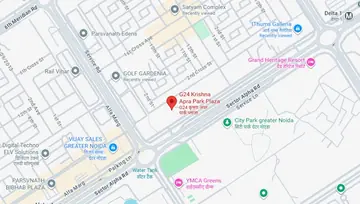 Location of Mapso Krishna Apras Park Plaza - Image 307384