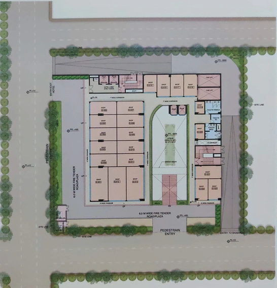 Master Plan of Nilay Square in Alpha 2, Greater Noida - Image 307468