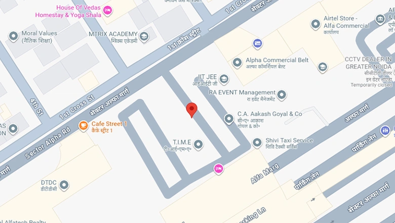 Location of Parsvnath Bibhab Plaza in Alpha 1, Greater Noida - Image 307539