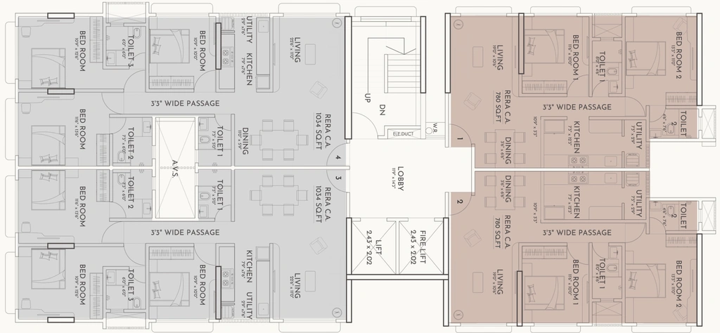 Floor Plan of Arham Aryan in Chembur East, Mumbai - Image 307584