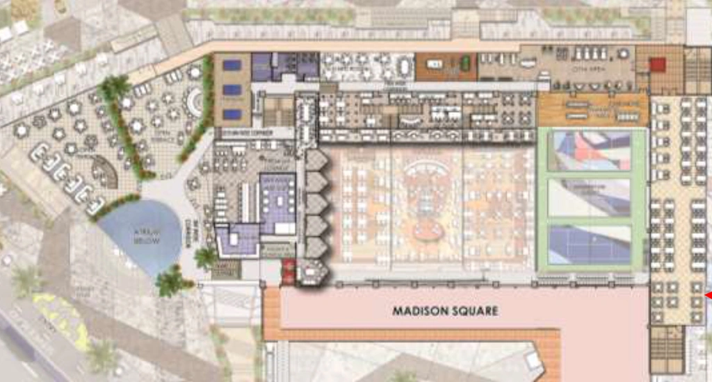 Floor Plan of Rise Square Palm Street Madison Square Broadway in Sector 1, Greater Noida - Image 307722