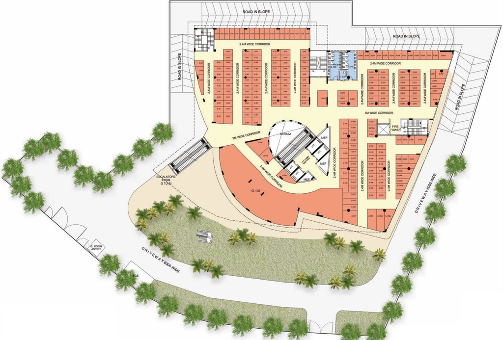 Master Plan of Sikka Mall Of Expressway in Pari Chowk, Greater Noida - Image 307748