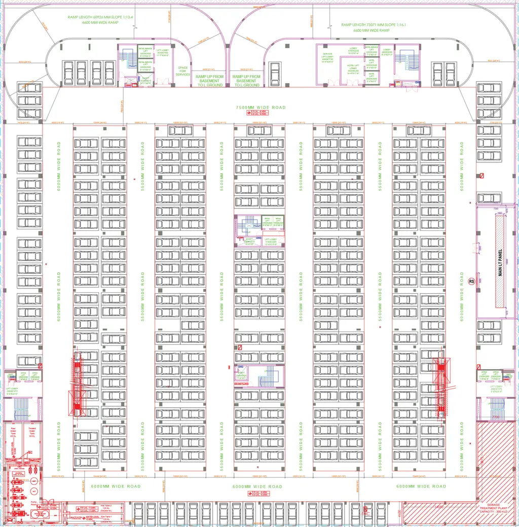 Floor Plan of Sun Twilight Metro Street in Sector 27, Greater Noida - Image 307782
