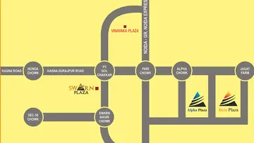 Location of SVG Swarn Plaza - Image 307798