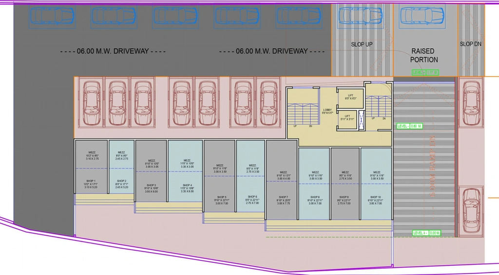 Floor Plan of Commercial Right Torna Mohar in Ambegaon, Pune - Image 308266