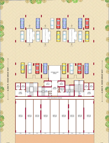 Master Plan of Juhi Elegance in Ghansoli, Navi Mumbai - Image 308429