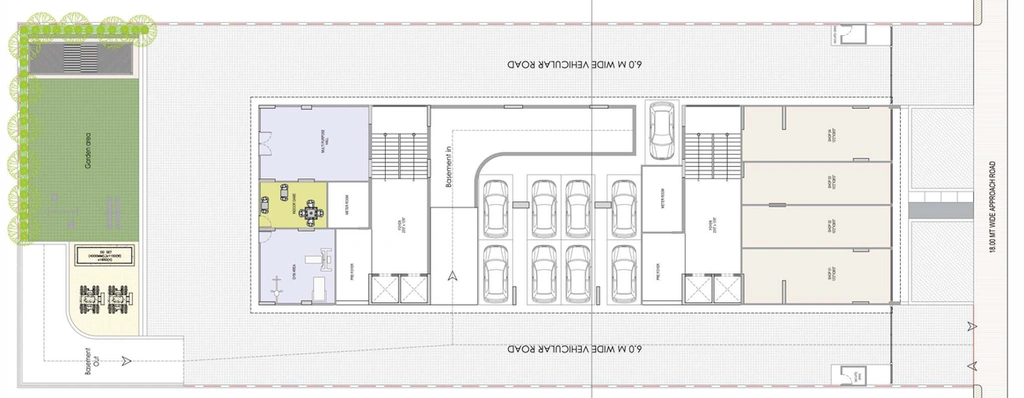 Master Plan of Harvy Ideal Iris in Vaishnodevi Circle, Ahmedabad - Image 308561