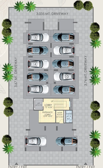 Master Plan of Surana Avion in Pushpak Nagar, Navi Mumbai - Image 308676